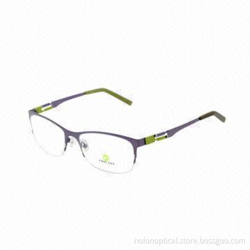 The Latest Half-rim Stainless Steel Optical Eyeglass Frame